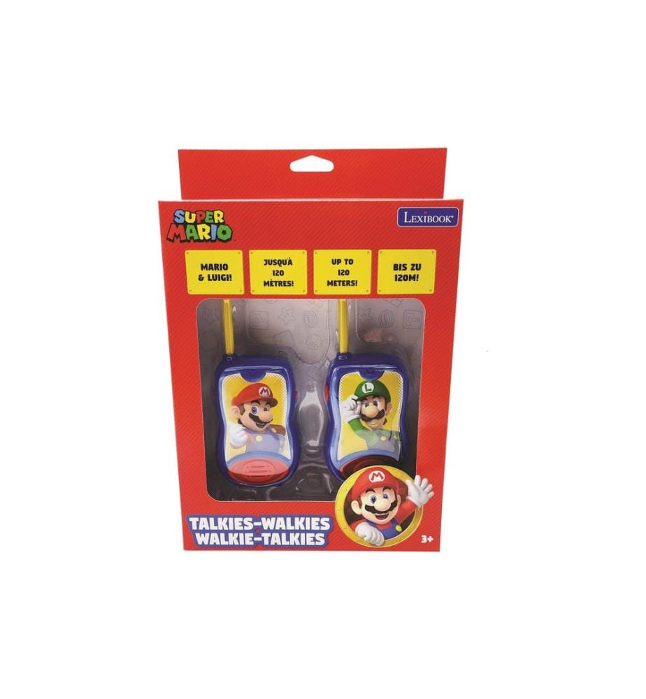 Lexibook - Walkie Talkies Super Mario 120 m