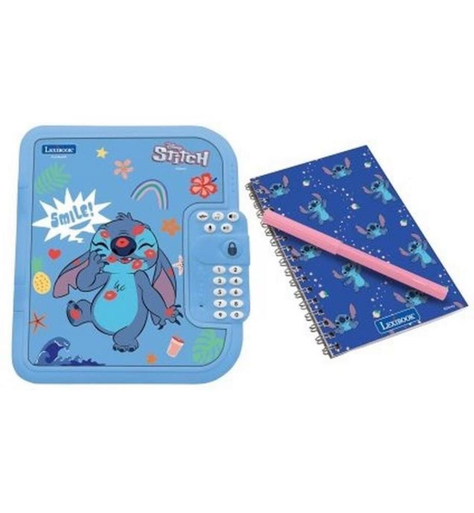 Lexibook - Journal électronique avec coffre-fort Stitch