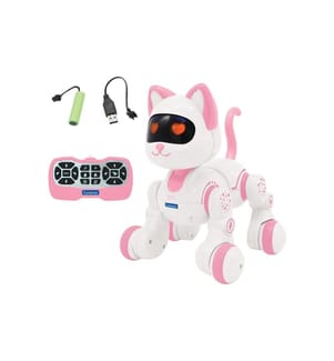 Lexibook - Robot éducatif Power Kitty Junior Blanc, Rosa