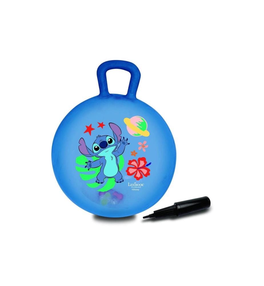 Lexibook - Hüpfball Stitch Electronic Blau 45 cm