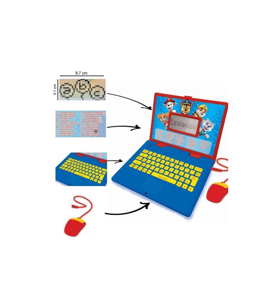 Lexibook - Kindertablet Paw Patrol DE/EN