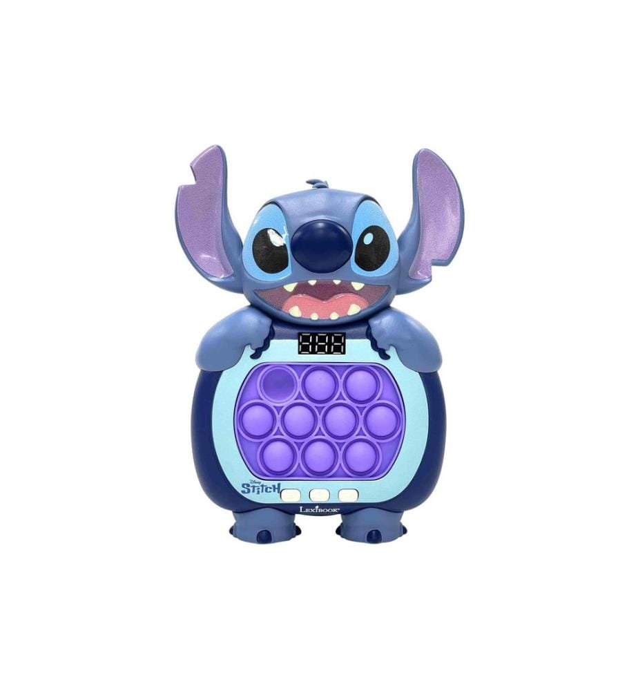 Lexibook - Jeu d'adresse Disney Stitch Pop-it Game Bleu