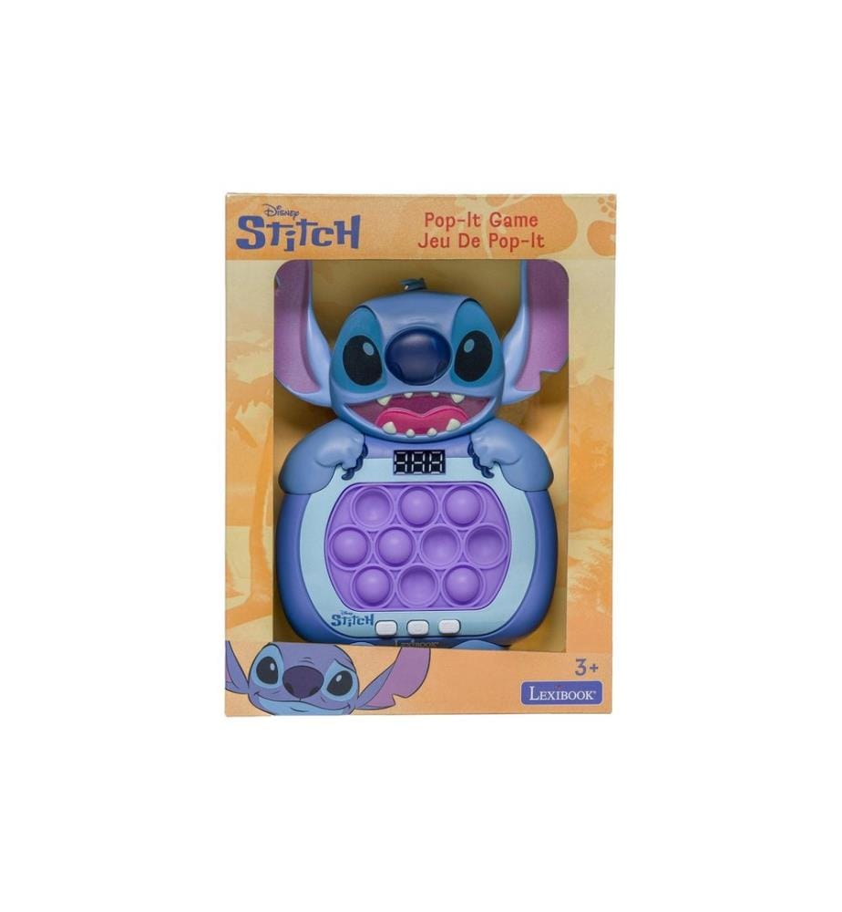 Lexibook - Jeu d'adresse Disney Stitch Pop-it Game Bleu