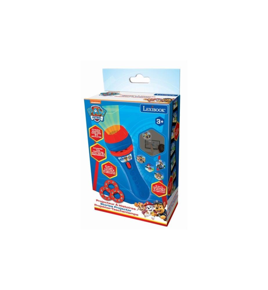 Lexibook - Paw Patrol Story Projektor und Taschenlampe Blau