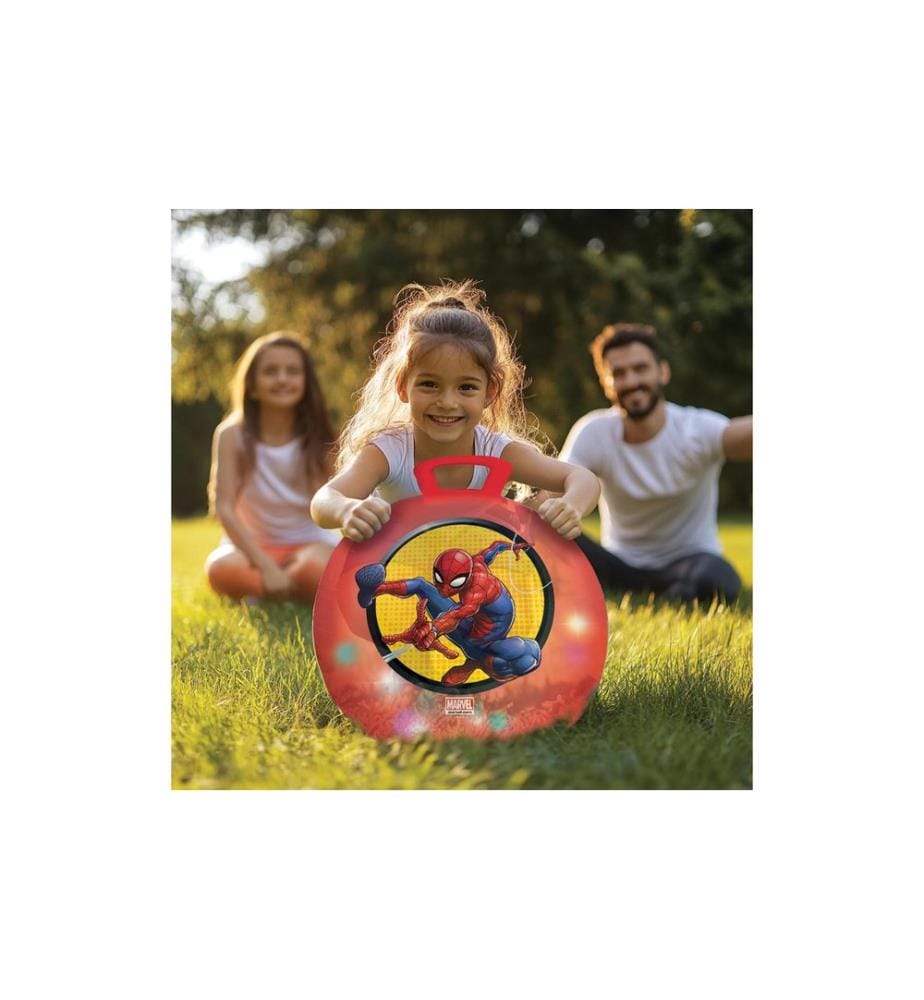 Lexibook - Hüpfball Spider-Man Electronic Rot 45 cm