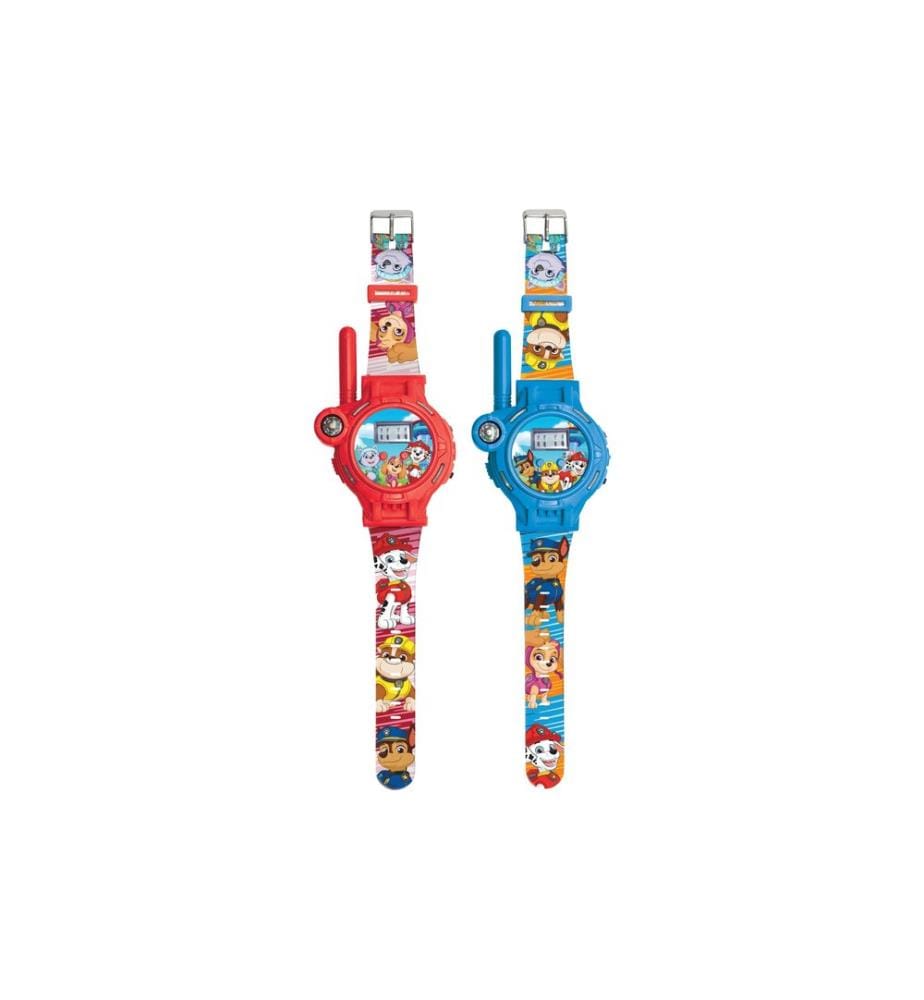 Lexibook - Paw Patrol Digitaluhr mit Walkie-Talkie Blau/Rot