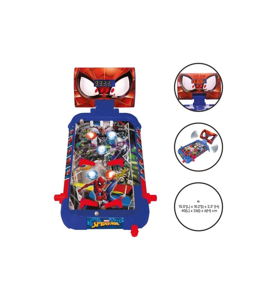 Lexibook - Elektronischer Flipper Spider-Man