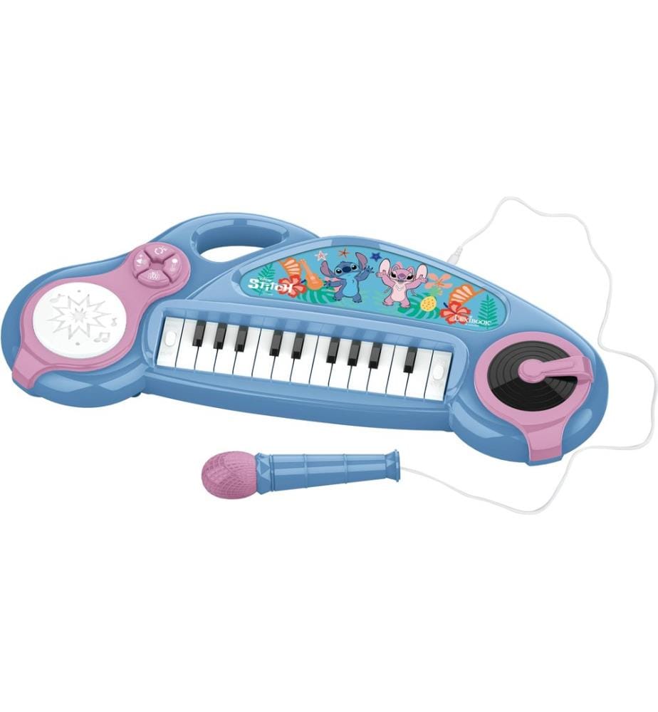 Lexibook - Musikinstrument Stitch Electronic Kids Keyboard