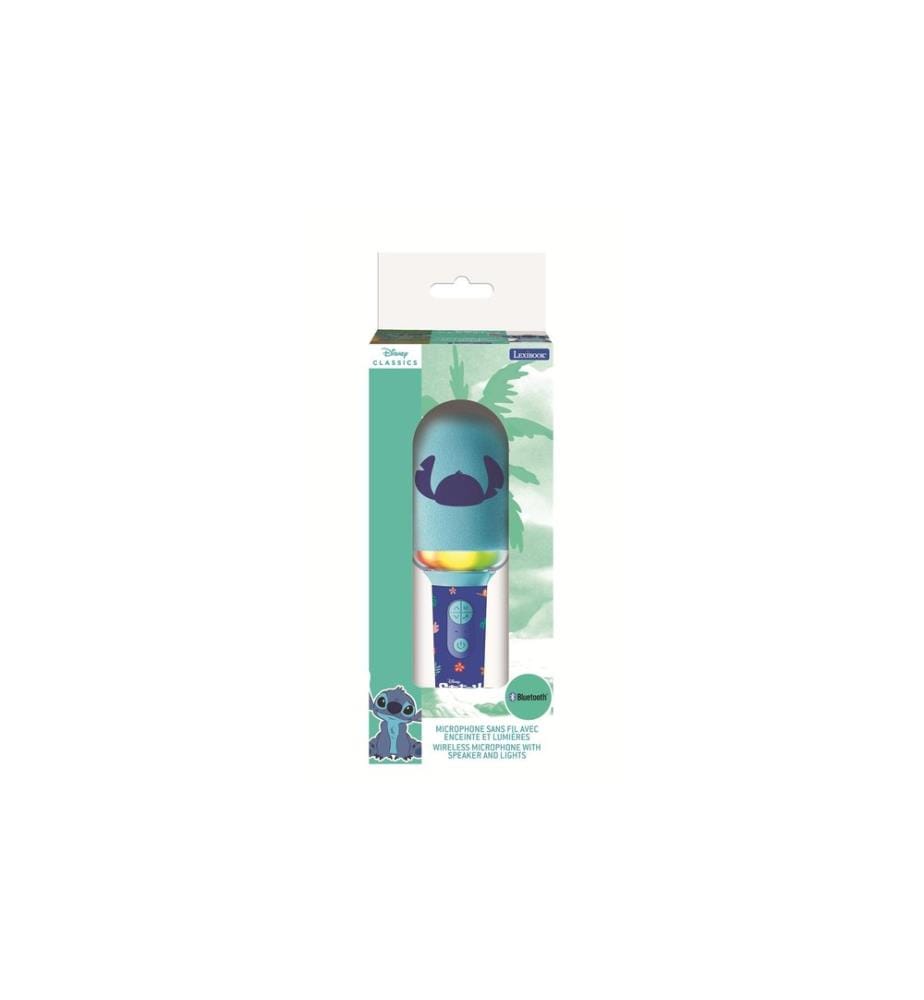 Lexibook - Microphone karaoké Bluetooth/sans fil Stitch