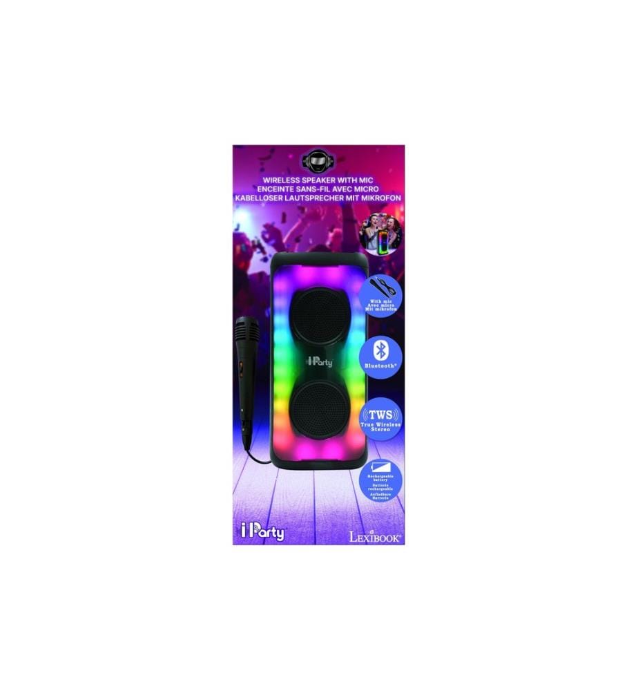 Lexibook - Haut-parleur Bluetooth avec microphone