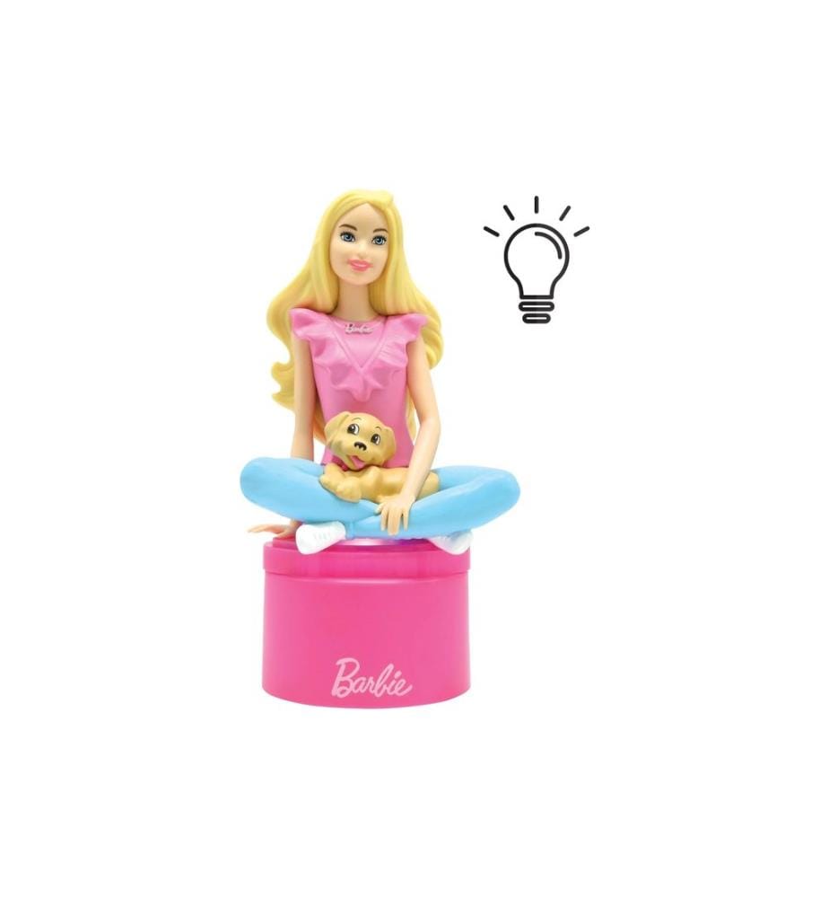 Lexibook - Nachtlicht Barbie 3D design colour