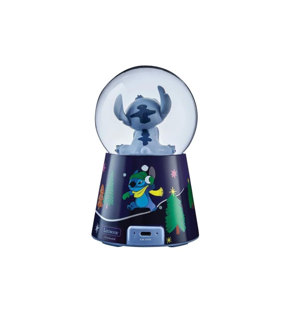Lexibook - DISNEY Stitch Snowball Bluetooth Lautsprecher Blau