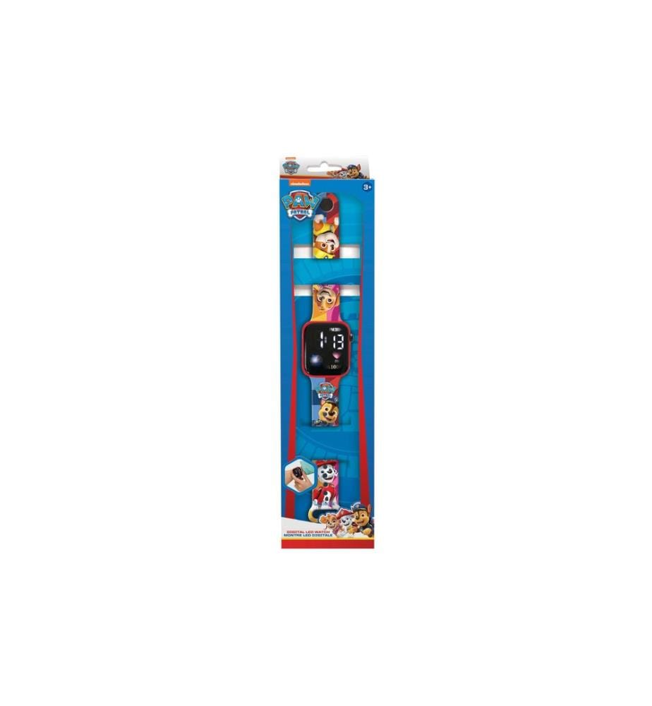 Lexibook - Montre numérique Paw Patrol LED Rouge