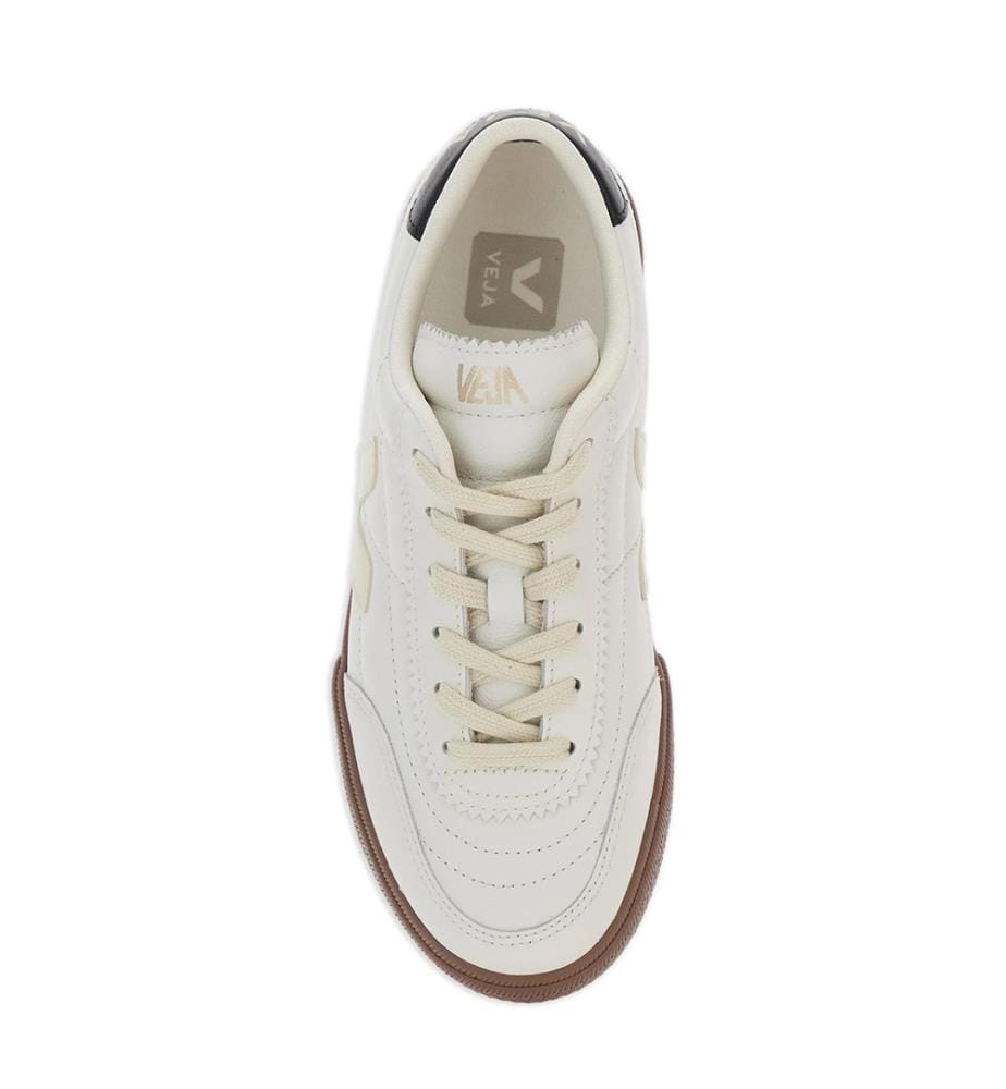 Panenka Sneakers aus Leder - Weiss und Schwarz