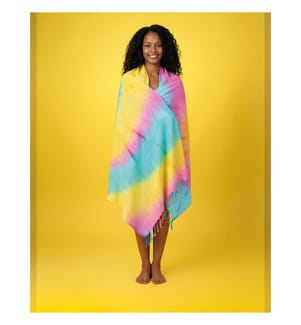 Strandtuch "Tie Dye" 100 x 180 cm - Bunt