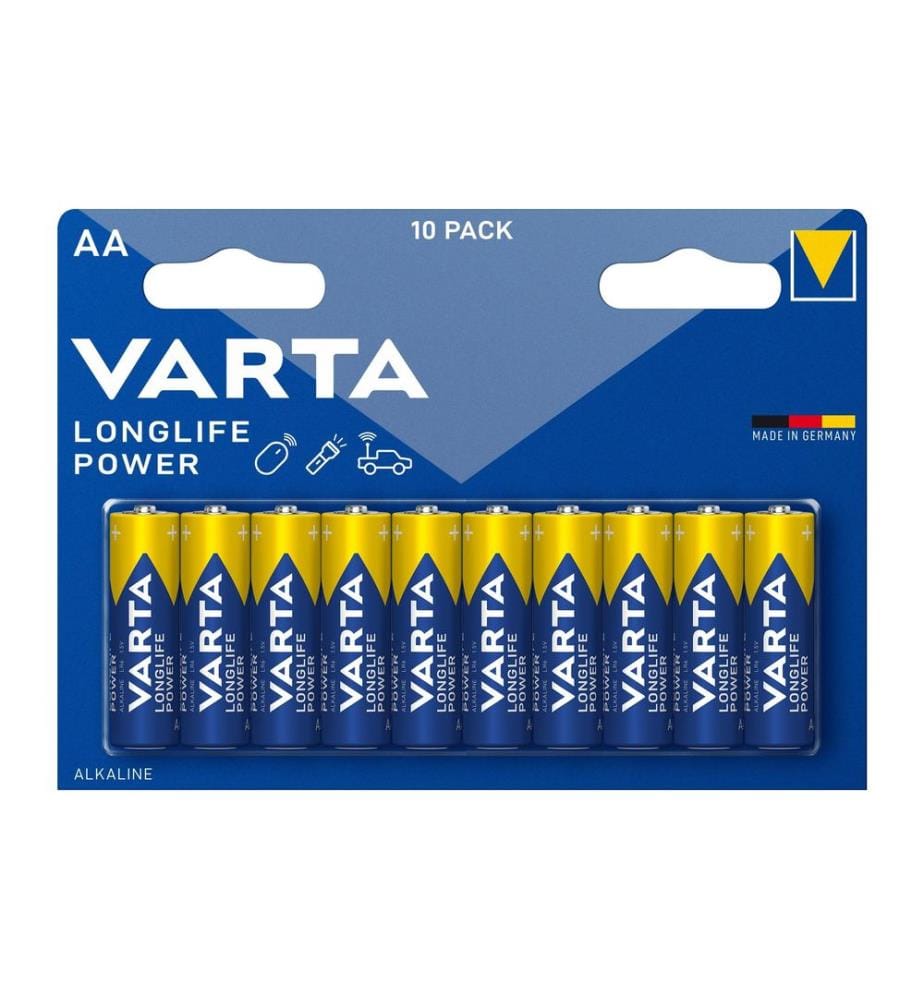 VARTA - Pile Longlife Power AA , 10 Pièce/s