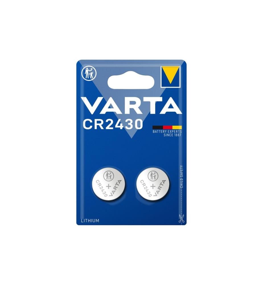 VARTA - Pile bouton CR2430 , 2 Pièce/s
