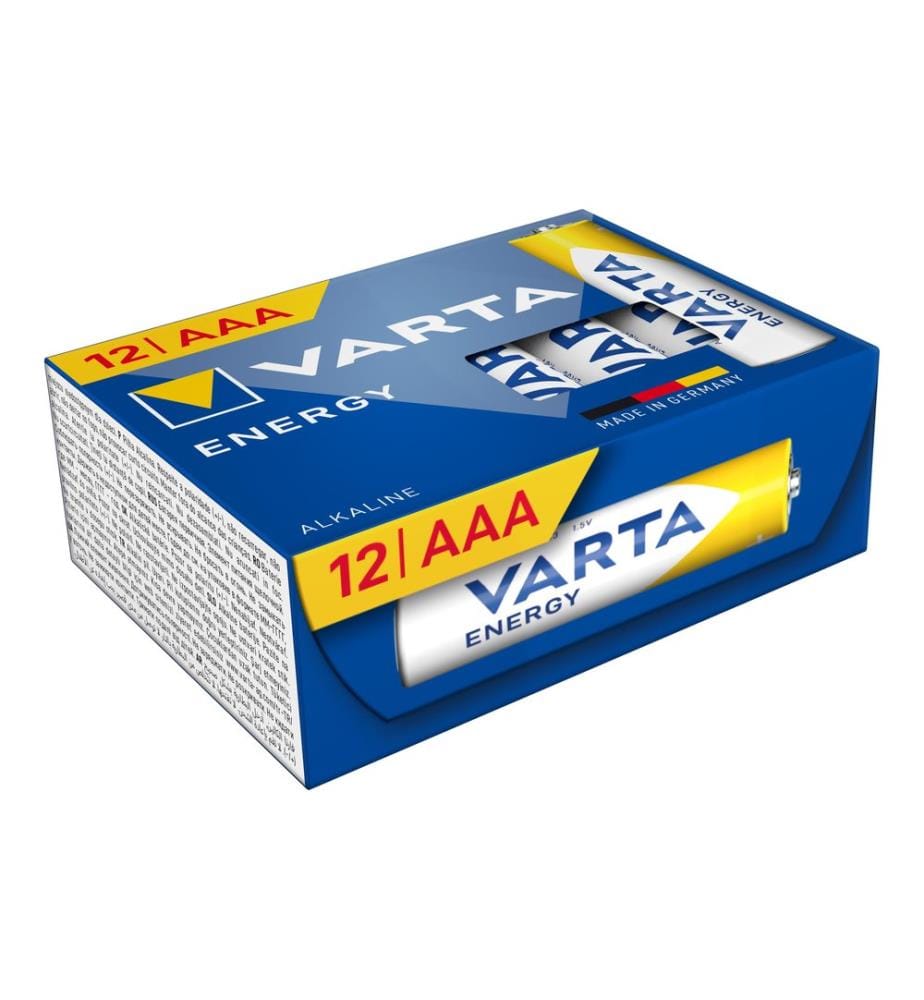 VARTA - Pile Energy AAA CUBE12 , 12 Pièce/s