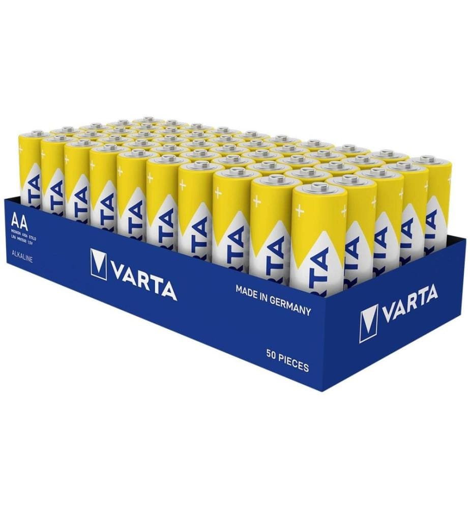 VARTA - Batterie Energy Mignon AA – alkali-Mangan 1.5 V , 50 Stück