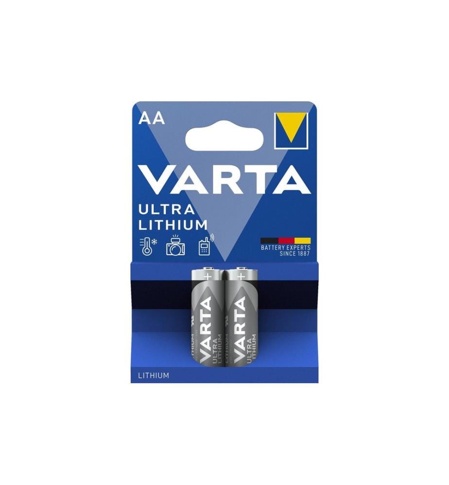 VARTA - Pile Ultra Lithium AA , 2 Pièce/s
