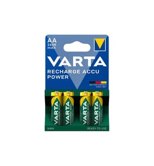 VARTA - Batterie Power NiMH AA 2600 mAh, 4 Pièce/s
