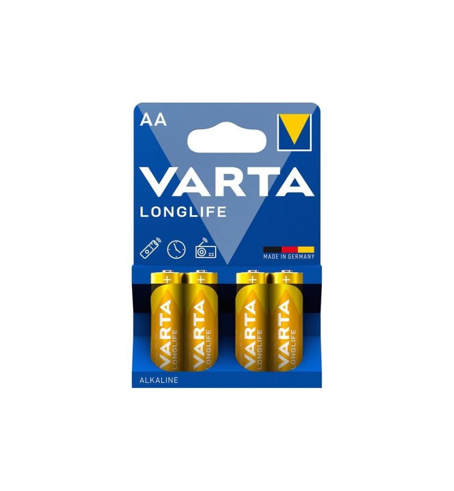 VARTA - Pile Longlife AA , 4 Pièce/s
