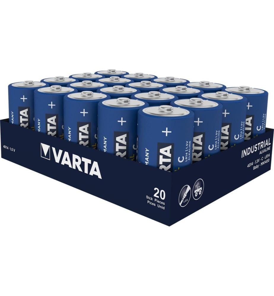 VARTA - Batterie Industrial C , 20 Stück