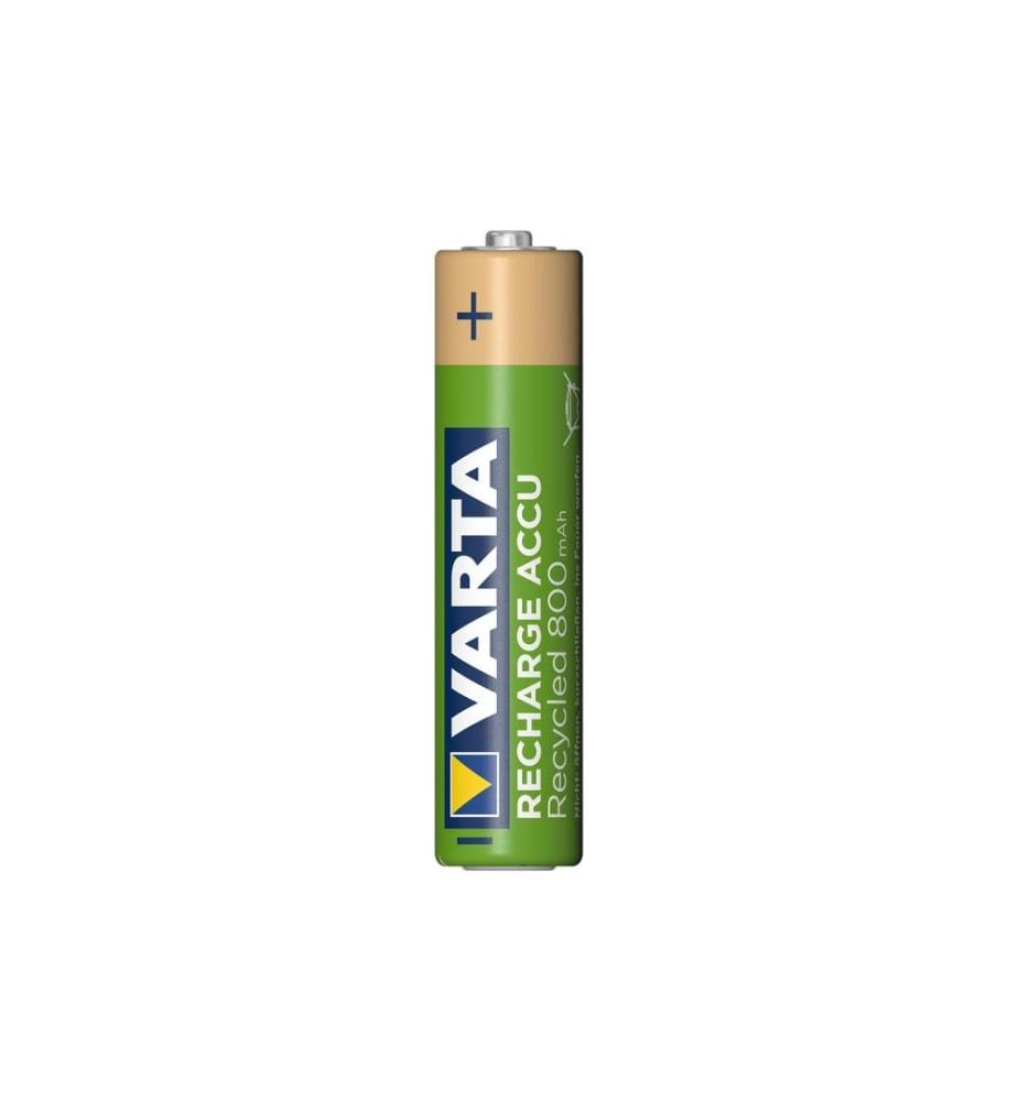 VARTA - Akku Recycled NiMH Micro AAA 800 mAh, 2 Stück