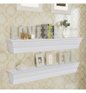 Wandregale Aaliyah 2 Stk. Weiss