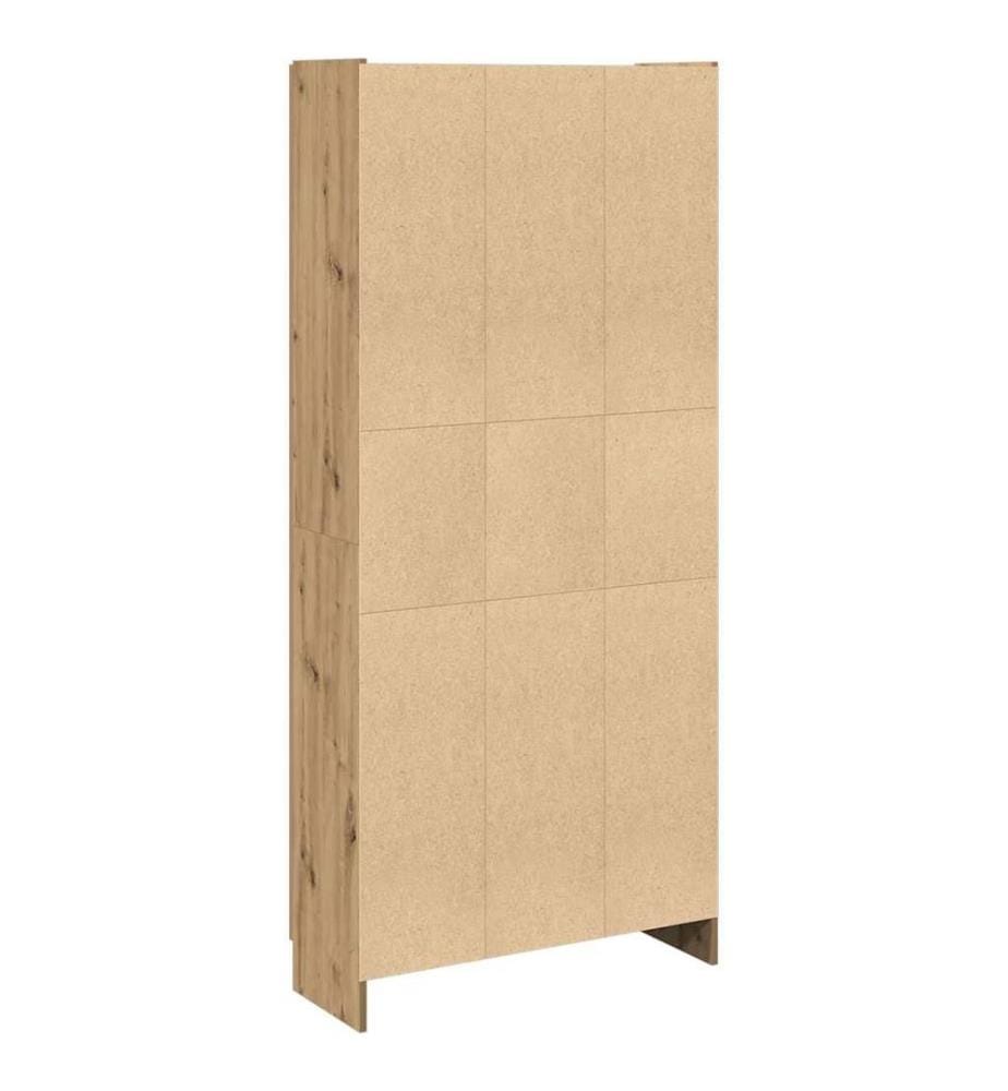 Highboard Artisan-Eiche 82,5x30,5x185 cm Holzwerkstoff