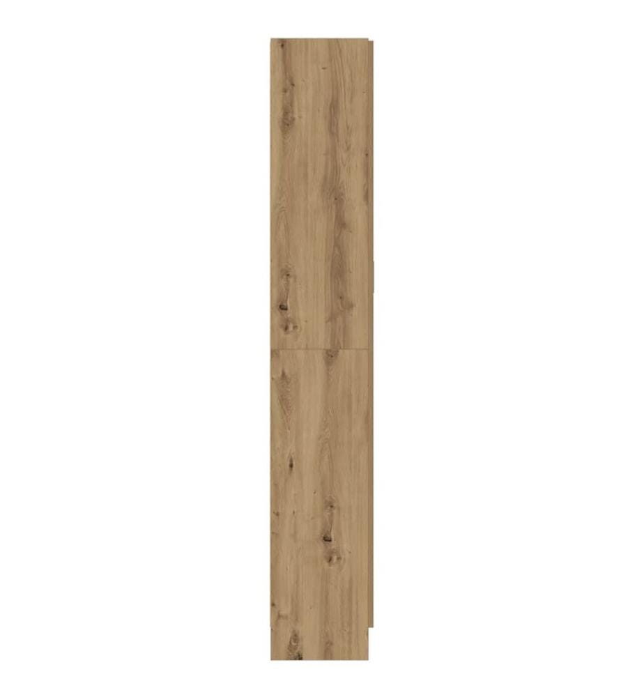 Highboard Artisan-Eiche 82,5x30,5x185 cm Holzwerkstoff