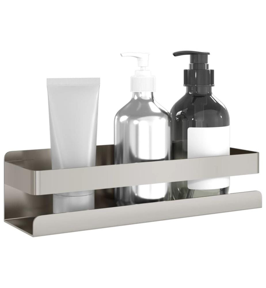 Étagère de douche 23x6,5x6 cm acier inoxydable 304 brossé