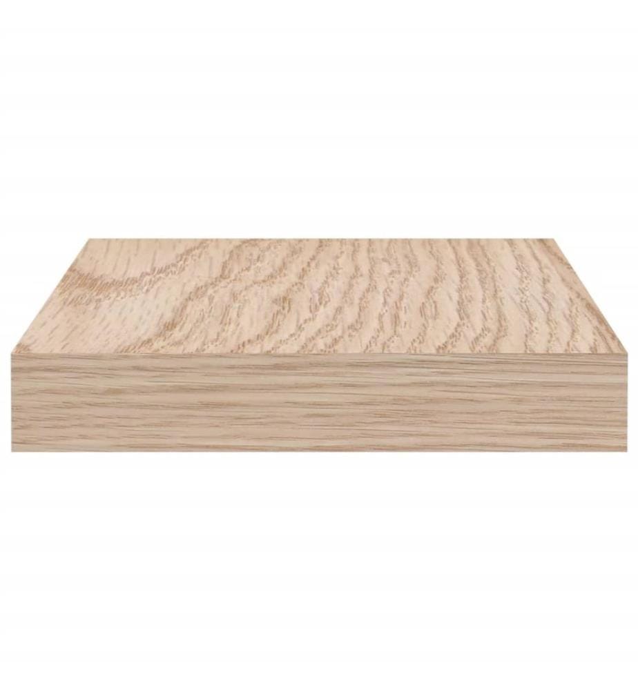 Schweberegale 2 Stk. 50x23,5x4 cm Holzwerkstoff