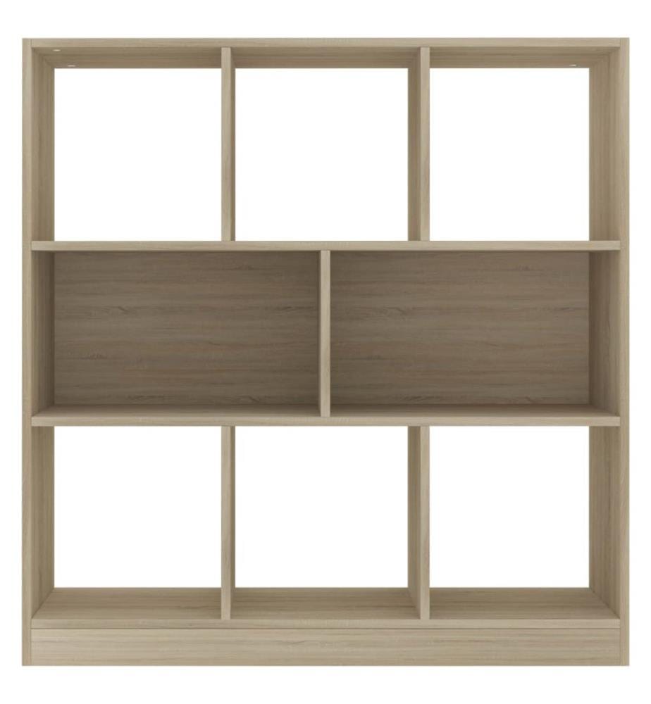 Bibliothèque Chêne sonoma 97,5x29,5x100 cm Bois d'ingénierie