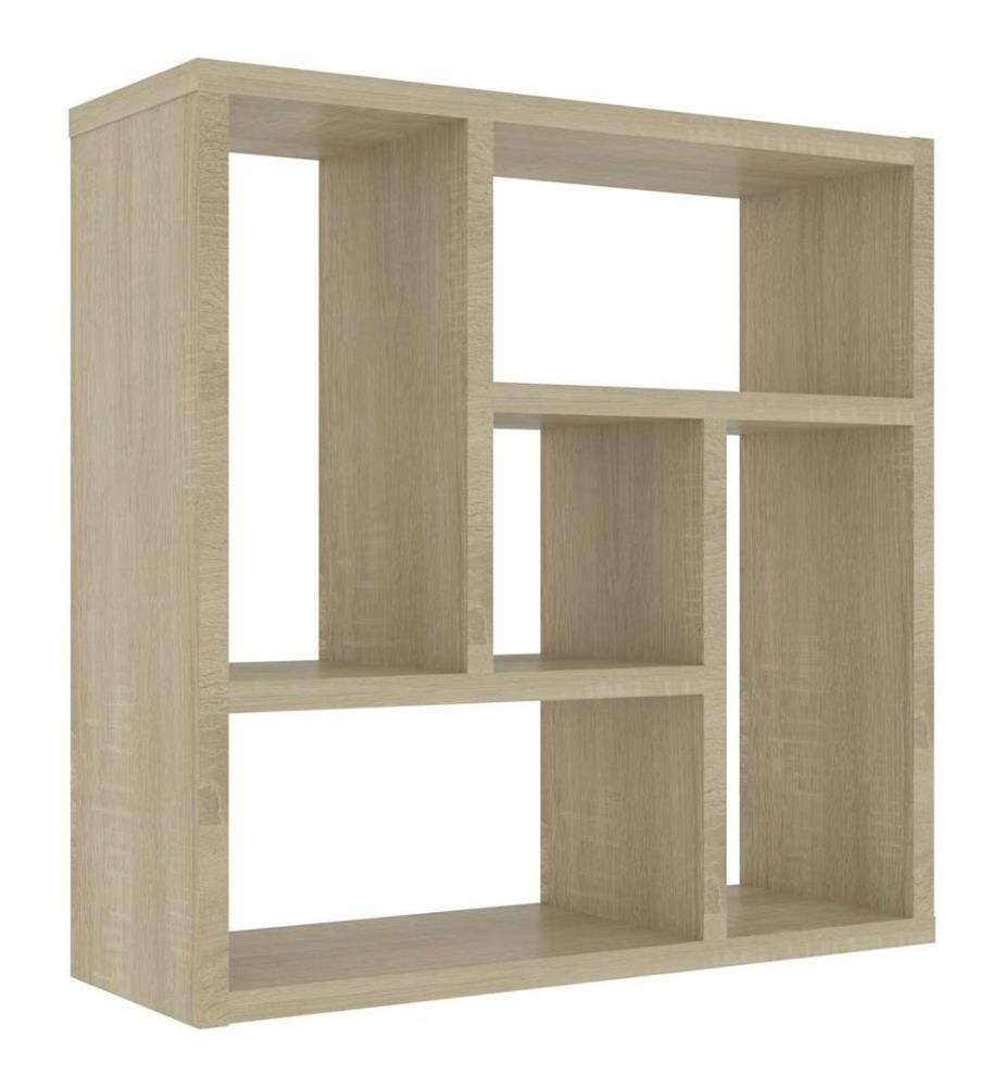 Wandregal Sonoma-Eiche 45,1x16x45,1 cm Holzwerkstoff