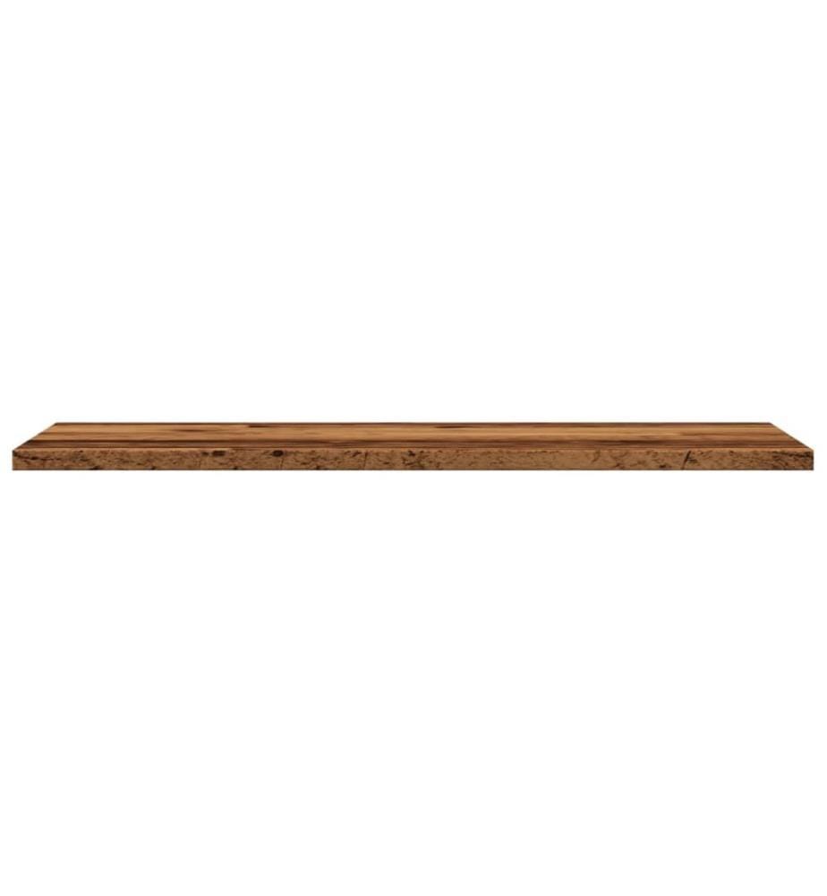 Étagères murales 4 pcs vieux bois 60x30x1,5cm bois d'ingénierie