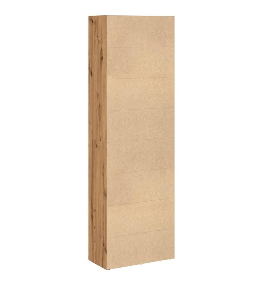 Bücherregal Artisan-Eiche 60x30x189 cm Holzwerkstoff