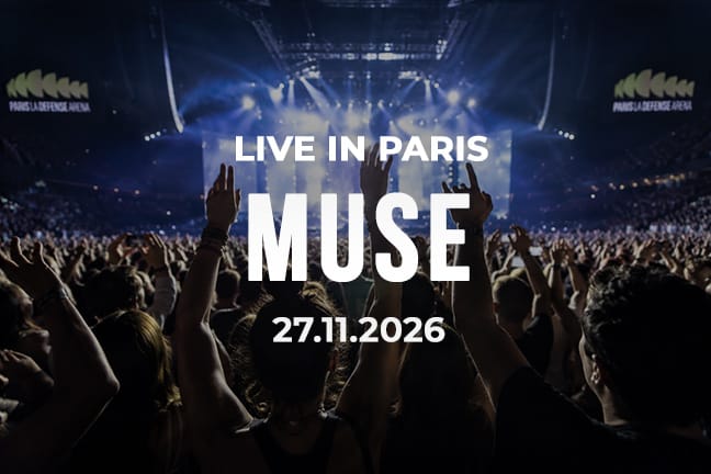 Muse live in Paris im November 2026