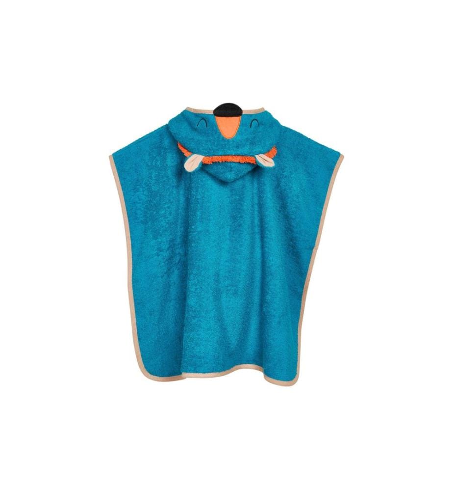 PLAYSHOES - Frottee-Poncho Hai S, Petrol