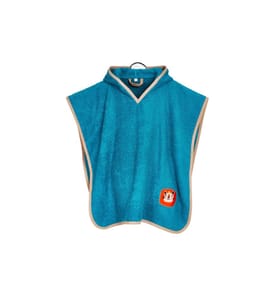 PLAYSHOES - Frottee-Poncho Hai L, Petrol