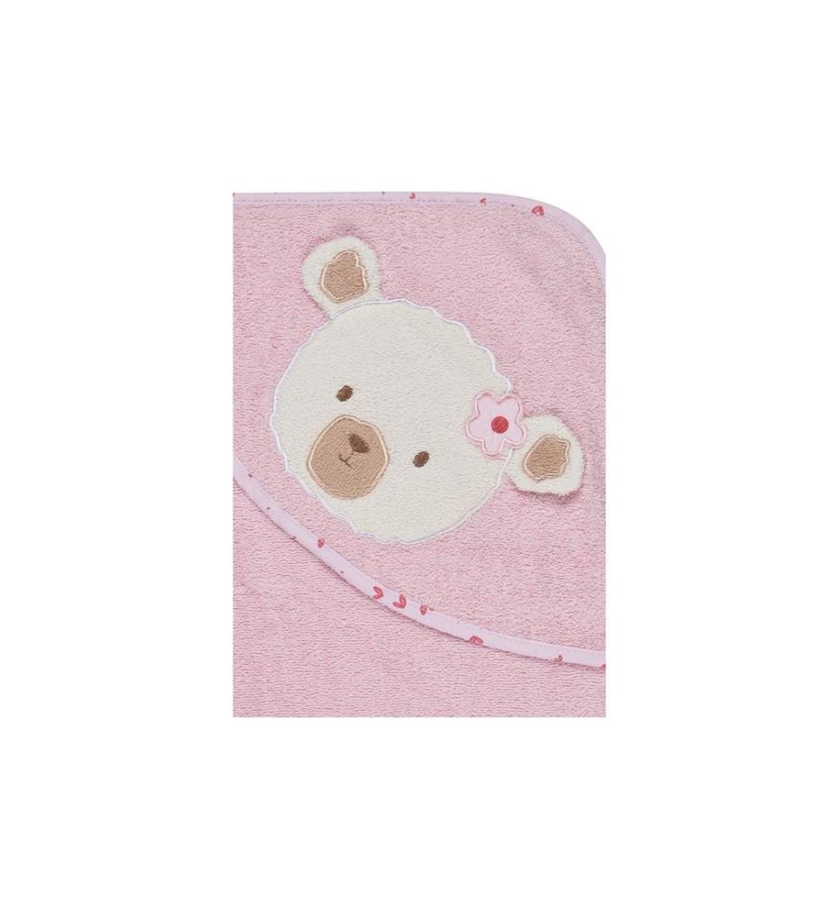 STERNTALER - Serviette de bain à capuche Ours Betty Rose