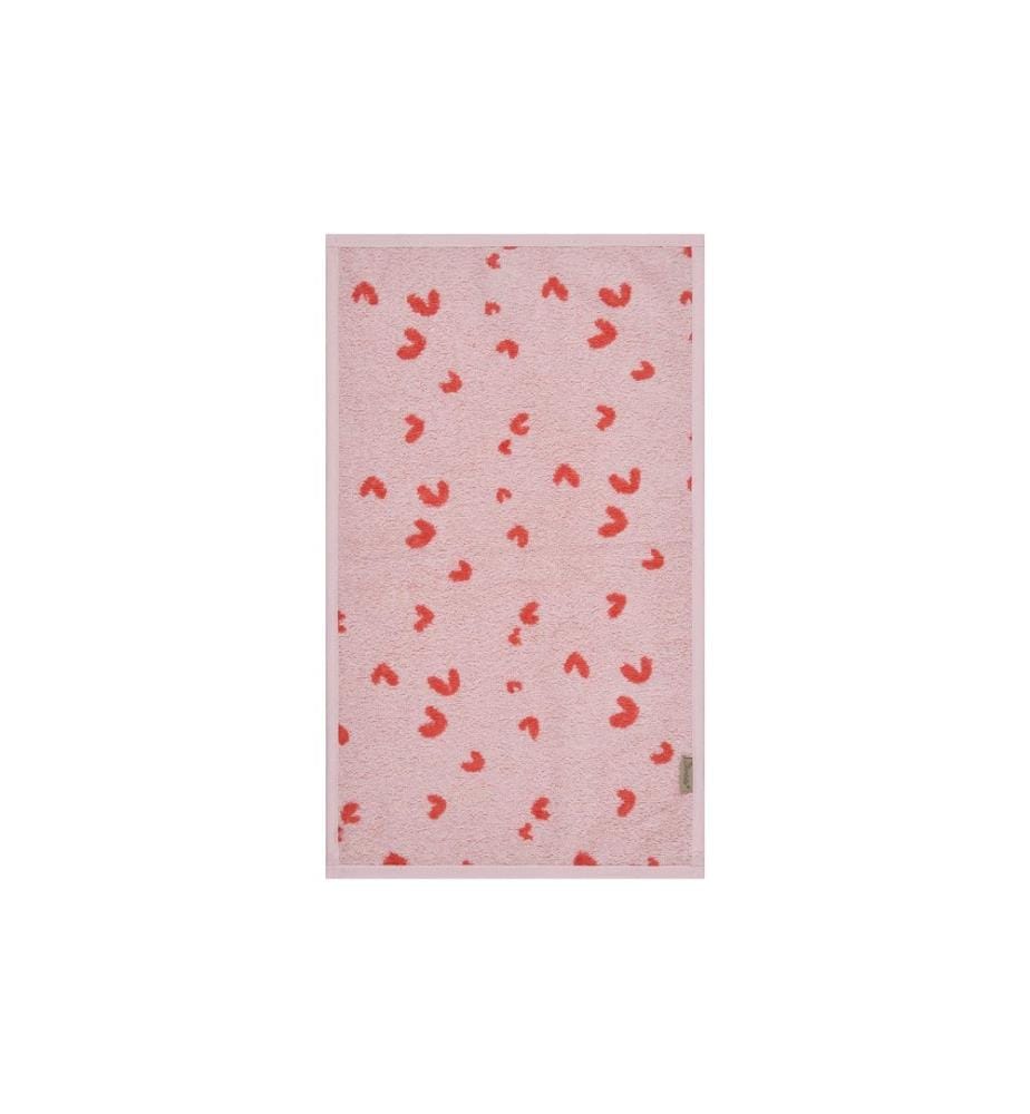 STERNTALER - Serviette pour enfants Ours Betty 2 pièces, rose/blanc