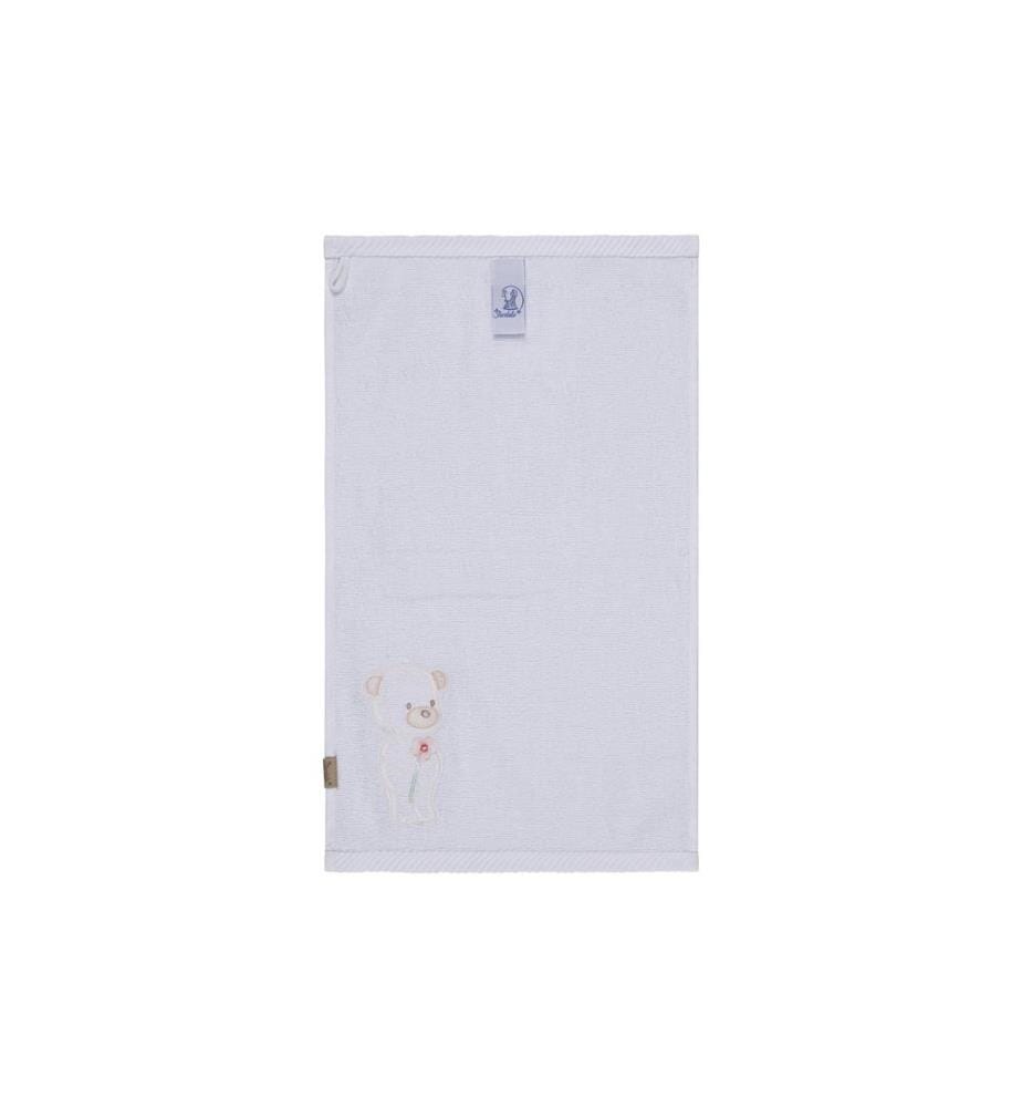 STERNTALER - Serviette pour enfants Ours Betty 2 pièces, rose/blanc