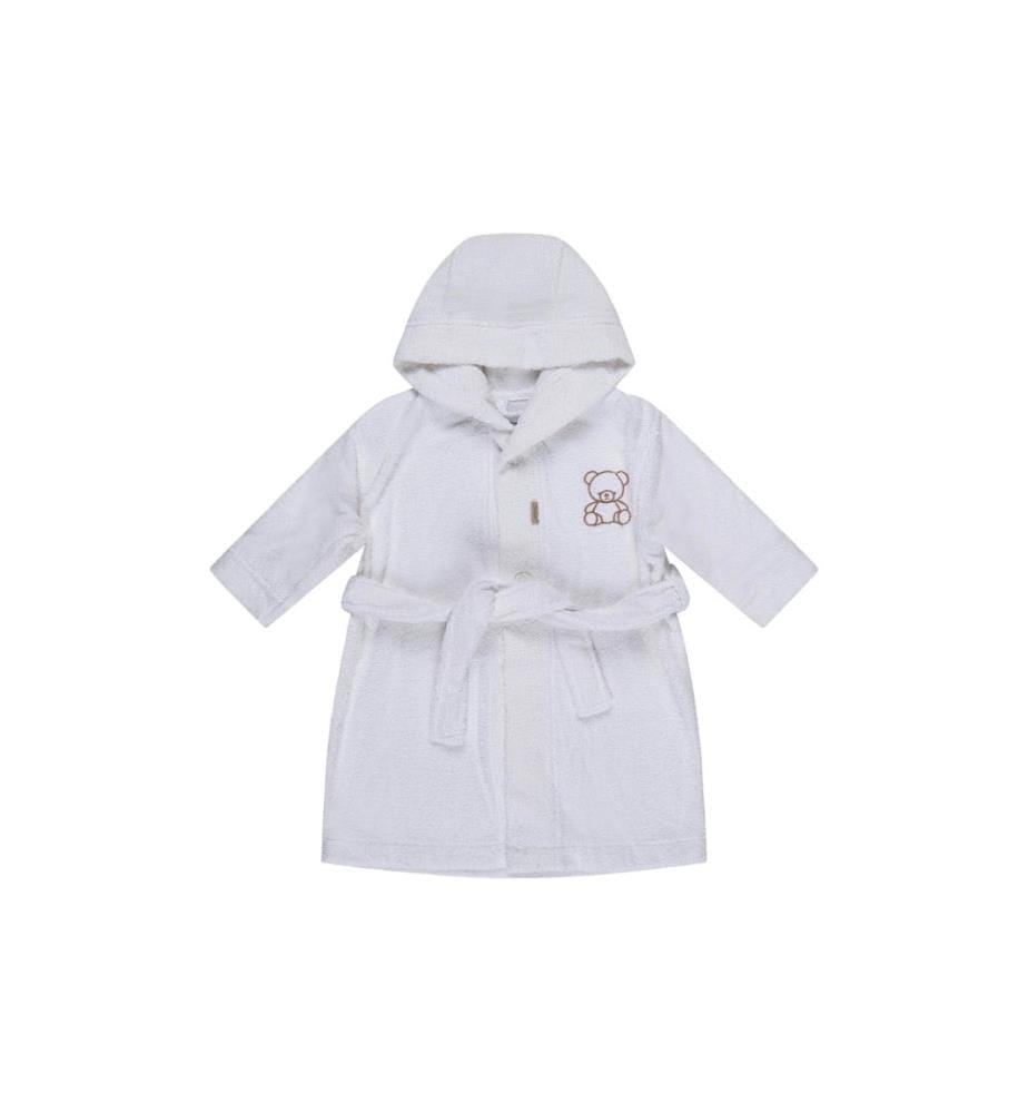 STERNTALER - Peignoir Ours Bo Blanc, 74/80