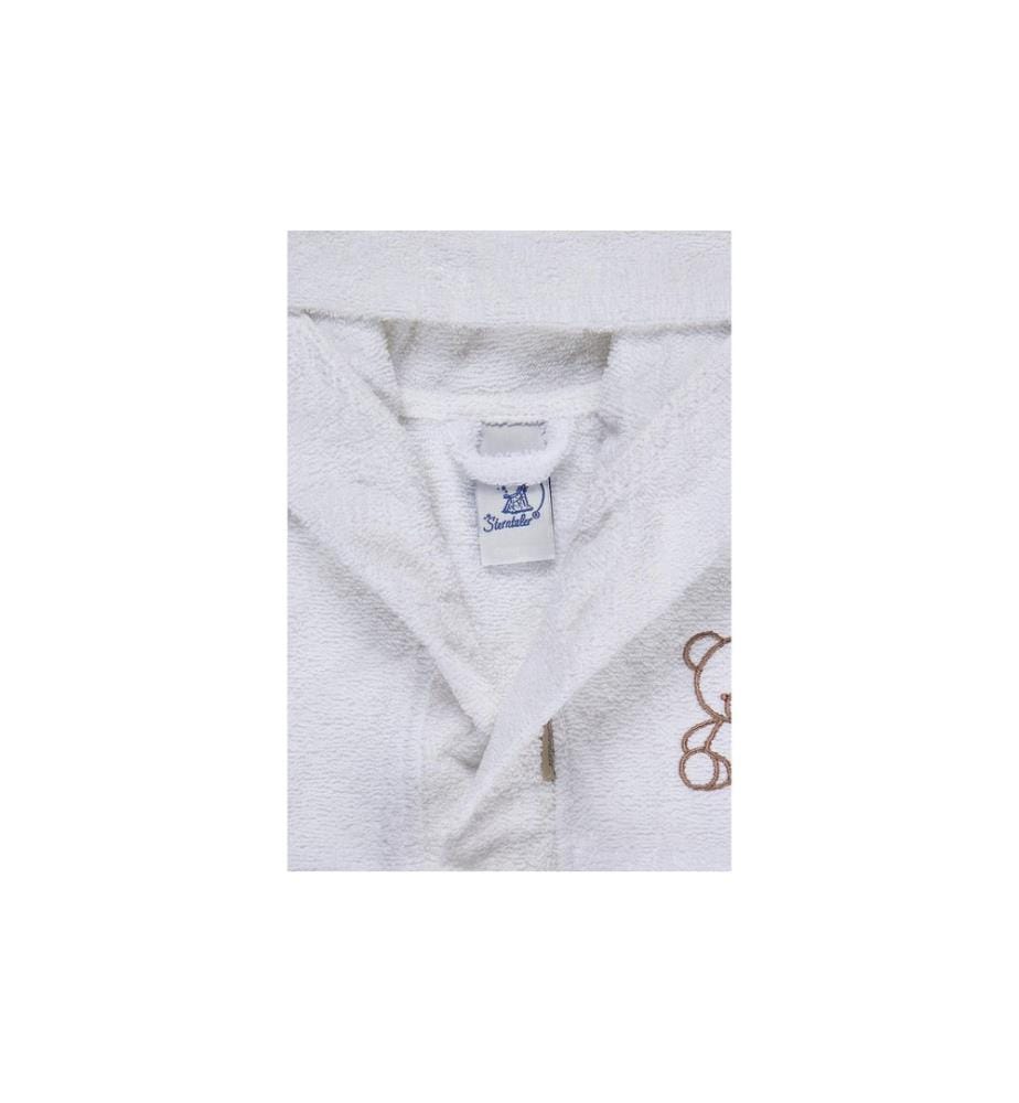 STERNTALER - Peignoir Ours Bo Blanc, 74/80
