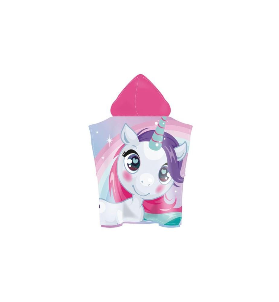 ARDITEX - Baby-Poncho Zaska Einhorn 55 x 100 cm