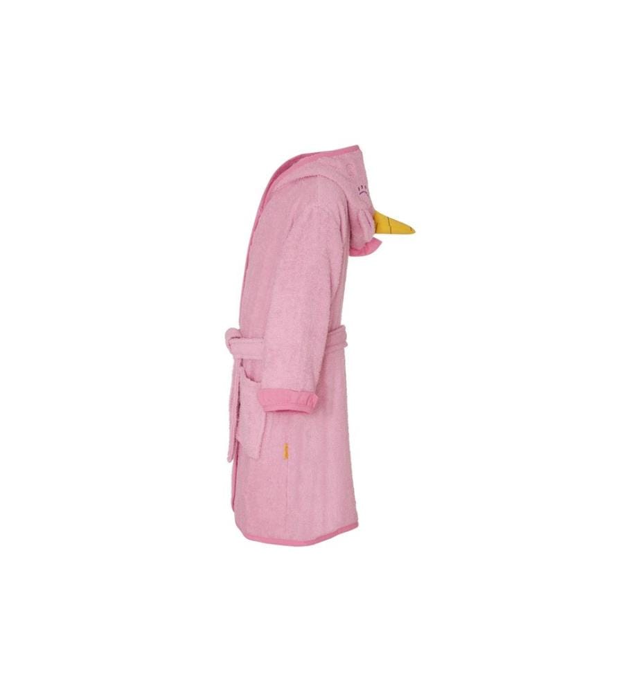 PLAYSHOES - Frottee-Bademantel Einhorn Rosa Gr. 122/128