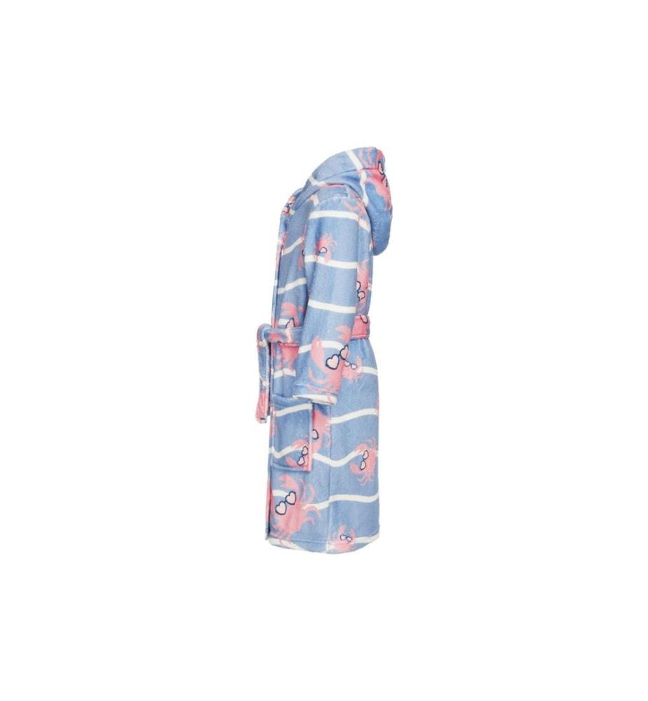 PLAYSHOES - Peignoir polaire Cancer Bleu/rose T. 110/116