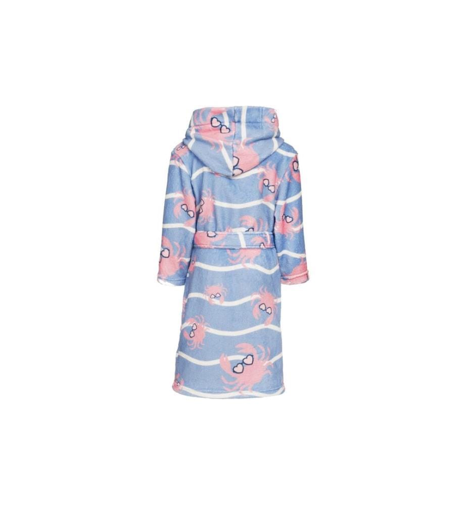 PLAYSHOES - Peignoir polaire Cancer Bleu/rose T. 122/128