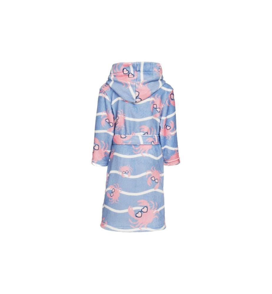 PLAYSHOES - Peignoir polaire Cancer Bleu/rose T. 134/140